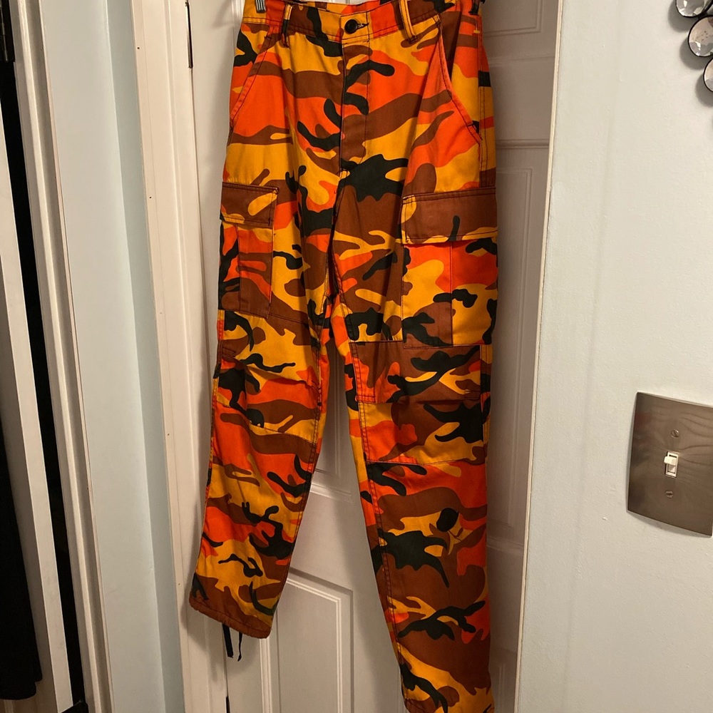 Camouflage Cargo Pants Unisex (Think Halloween)